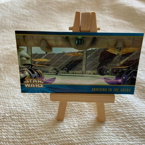 Star Wars: The Phantom Menace Topps  wide vision trading cards lot of 7 cards - Picture 2 of 3